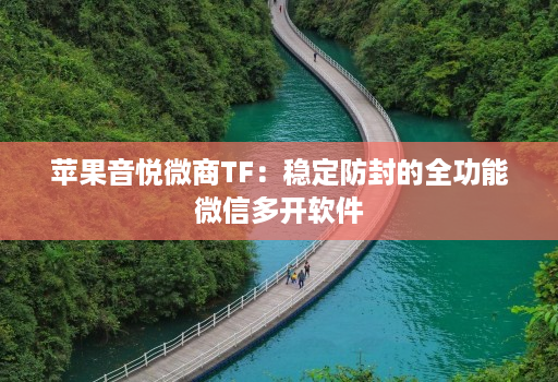 苹果音悦微商tf：稳定防封的全功能维信哆开软件